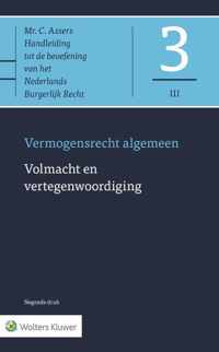 Asser-serie 3-III -   Volmacht en vertegenwoordiging