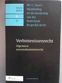 Algemeen overeenkomstenrecht Verbintenissenrecht Mr C. Asser's handleiding tot de beoefening van het Nederlands burgerlijk recht