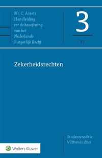 Asser-serie 3-VI -   Zekerheidsrechten