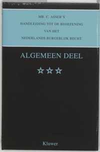 Asser-serie 3 -   Algemeen deel