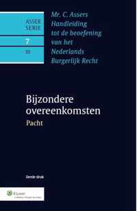 Asser-serie 7-III - Bijzondere overeenkomstenPacht 3 Pacht