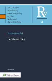 Asser-serie - Procesrecht 2 Eerste aanleg