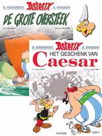 Asterix pin pakket Pk02. 21 het geschenk van caesar + 22 de grote oversteek + asterix pin
