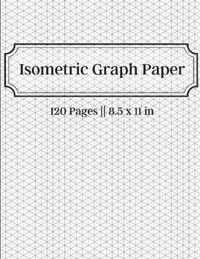 Isometric Notebook - 120 Pages -- 8.5 x 11 in