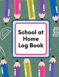 School At Home Log Book