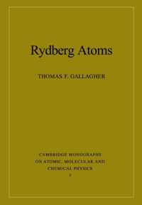 Cambridge Monographs on Atomic, Molecular and Chemical Physics