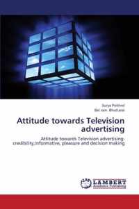 Attitude towards Television advertising