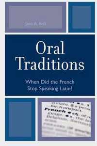 Oral Traditions