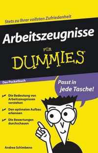 Arbeitszeugnisse für Dummies Das Pocketbuch