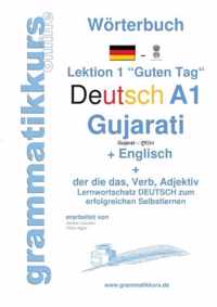 Woerterbuch Deutsch - Gujarati - Englisch Niveau A1