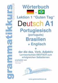 Woerterbuch Deutsch - Portugiesisch (Brasilien) - Englisch Niveau A1