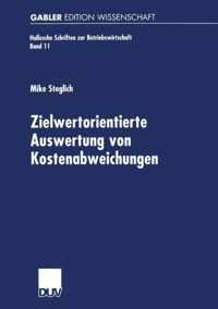 Zielwertorientierte Auswertung Von Kostenabweichungen