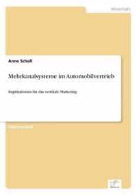 Mehrkanalsysteme im Automobilvertrieb