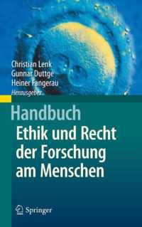 Handbuch Ethik Und Recht Der Forschung Am Menschen