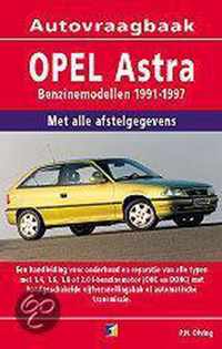 Autovraagbaken - Vraagbaak Opel Astra Benzinemodellen 1991-1997