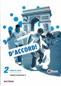 D'accord! cahier d'exercices a&b 2 gt