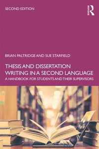 Thesis and Dissertation Writing in a Second Language
