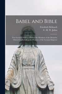 Babel and Bible