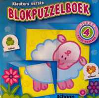 Kleuters eerste BLOKPUZZELBOEK - blauw