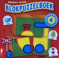 Kleuters eerste BLOKPUZZELBOEK - rood