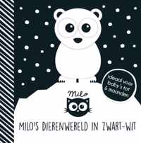 Baby ziet...  -   Milo's dierenwereld in zwart-wit