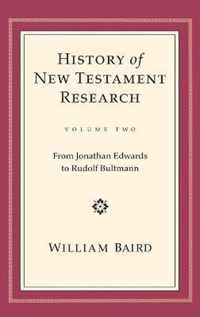 The History of New Testament Research