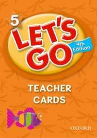 Let's Go 5 Teacher Cards