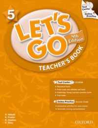 Let's Go 5 Teacher's Book with Test Center CD-ROM