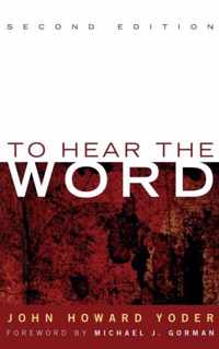 To Hear the Word - Second Edition