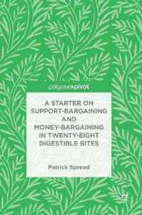 A Starter on Support-Bargaining and Money-Bargaining in Twenty-Eight Digestible Bites