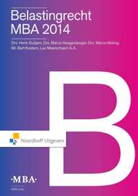 Belastingrecht MBA 2014