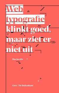 Webtypografie klinkt goed maar ziet er niet uit