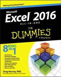 Excel 2016 All In One For Dummies