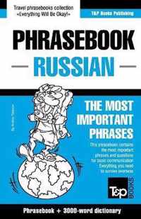 English-Russian Phrasebook and 3000-Word Topical Vocabulary