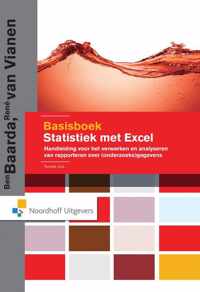 Basisboek statistiek met Excel - Ben Baarda, René van Vianen - Paperback (9789001861193)