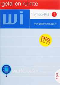 Getal en Ruimte / 1 vmbo-KGT 1 / deel Werkboek-i + CD-ROM