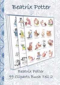 Beatrix Potter 99 Cliparts Buch Teil 2 ( Peter Hase )