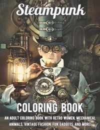 Steampunk Coloring Book