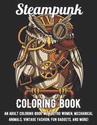 Steampunk Coloring Book