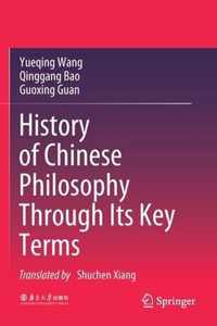 History of Chinese Philosophy Through Its Key Terms