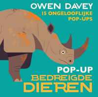 Owen Davey Pop-up 3 -   Pop-up bedreigde dieren