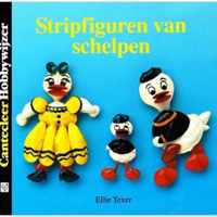 Stripfiguren van schelpen