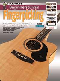 Beginnerscursus Fingerpicking Gitaar - Boek + Online Video & Audio