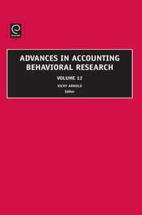 Advances in Accounting Behavioral Research