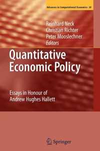 Quantitative Economic Policy