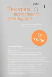 Teksten internationaal belastingrecht 2012/2013