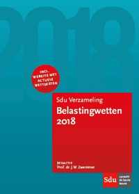 Educatieve wettenverzameling  -  Sdu Verzameling Belastingwetten 2018