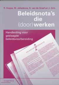 Beleidsnota's die (door)werken