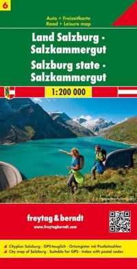 FB Oostenrijk blad 6  Salzburgerland  Salzkammergut