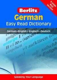 German Berlitz Easy Read Dictionary